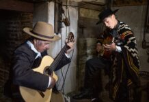 Encuentro de payadores en el barrio Los Pinos
