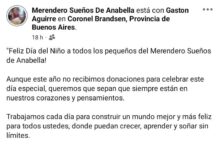 Ayudemos al Merendero Sueños de Anabella: Un Llamado a la Solidaridad