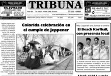 Semanario Tribuna. Tapa sábado 24 de agosto de 2024