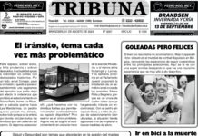 Semanario Tribuna. Tapa sábado 31 de agosto de 2024