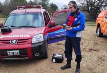 Bomberos Voluntarios se capacitaron en geo-referencia para combatir incendios forestales