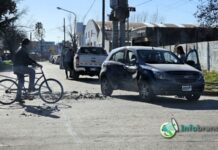 Choque en Larrea y Segade