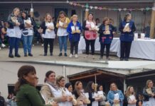 Acto protocolar por el día del maestro en la Escuela Nº10, “Domingo F. Sarmiento”