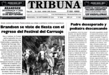 Semanario Tribuna. Tapa sábado 07 de septiembre de 2024