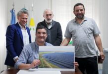 Raitelli recibió a representantes de sistemas industriales y de la Cooperativa de Electrificación Rural