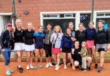 Se disputó un Americano de damas en El Canal Tenis