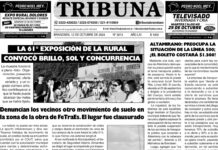 Semanario Tribuna. Tapa sábado 12 de octubre de 2024