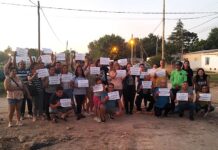 Vecinos de Los Pinos y República se reunieron para “echar a un ladrón”