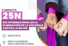 25N: Caminata por el Día Internacional de la Eliminación de la Violencia contra la Mujer