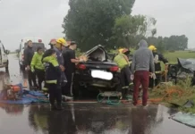 Choque Fatal en la Ruta 29: Dos Personas Pierden la Vida Cerca de Ranchos