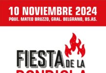El domingo se hará la Fiesta de la Bondiola en General Belgrano