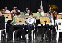 La Banda Municipal Miguel Di Piazza celebró 40 años
