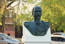 Se conmemoró al Coronel Federico Brandsen en el marco de los 150 años del Distrito
