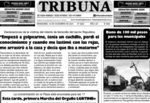 Semanario Tribuna. Tapa sábado 14 de diciembre de 2024