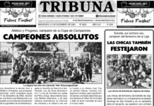 Semanario Tribuna. Tapa sábado 21 de diciembre de 2024