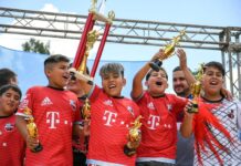 San Vicente: festejo y premiación a los ganadores de la Liga Municipal de Fútbol