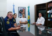 Mantegazza convocó al Ministerio de Seguridad y a la cúpula de la policía local para una importante reunión de trabajo