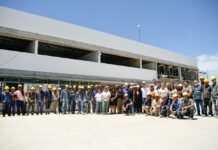 San Vicente: El Polo Educativo del barrio San José entró en su etapa final de construcción. Generará 500 nuevas vacantes para alumnos y estudiantes de la zona
