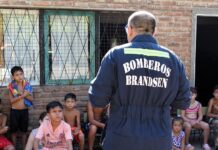 Bomberos Voluntarios brindó una charla sobre prevención de incendios en Jeppener