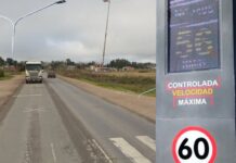 Se encuentra operativo el radar de velocidad en Las Acacias