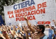 CTERA se unirá al paro de los gremios educativos de la CGT