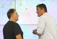 El intendente Fernando Raitelli se reunió con el Ministro de Seguridad de la provincia de Buenos Aires