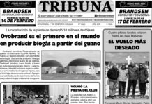 Semanario Tribuna. Tapa sábado 1 de febrero de 2025