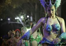 Noche de baile, brillo y color en Oliden y Gómez