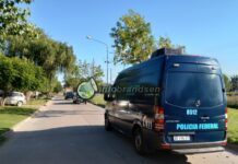 Importante operativo policial en La Parada
