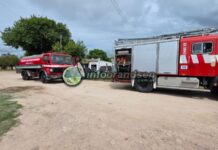Incendio en una vivienda de Las Mandarinas
