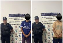 Detuvieron a dos personas por robar en el barrio Los Olivos