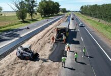 Las obras en Ruta 2 entraron en su etapa final