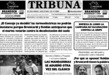 Semanario Tribuna. Tapa sábado 05 de abril de 2025