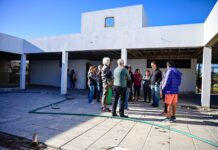 Mantegazza anunció la reactivación de obras en escuelas de Alejandro Korn