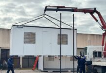 Nuevas aulas modulares para el Instituto 49 y la Secundaria 10