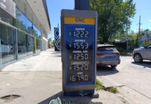 Los combustibles ya cuestan un 2% más y el litro de nafta se vende por más de $1.200