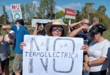 Ecológicos se manifestaron en Ruta 2 y frente a Obras Públicas