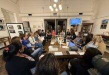 Reunión con directoras de nivel inicial para reforzar la prevención del sarampión