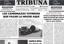 Semanario Tribuna. Tapa sábado 24 de mayo de 2025