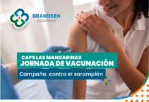 Jornada de vacunación contra el sarampión en Las Mandarinas
