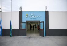 Alejandro Korn celebró el comienzo de clases en la Escuela Técnica N°3