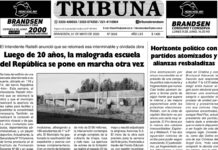 Semanario Tribuna. Tapa sábado 31 de mayo de 2025