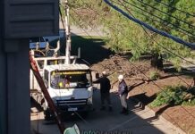 Sin luz y sin agua en el centro