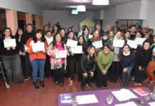 Jura Profesional de nuevos trabajadores sociales de Brandsen
