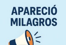 Actualización – Apareció Milagros Navarro