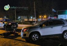 Sirenas: Incendio de vivienda y choque de auto y moto