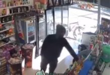 “Se engolosinó” y fue detenido