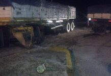 Despistó un camión en Los Bosquecitos
