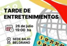 Nueva tarde de entretenimientos