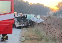 Grave accidente en Ruta 215